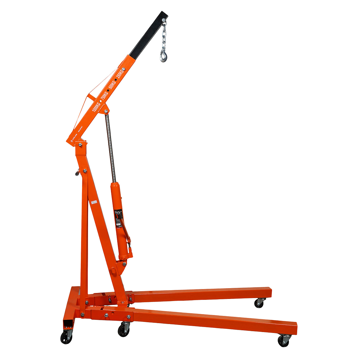 Кран гидравлический 1т, 180-2320мм, складной