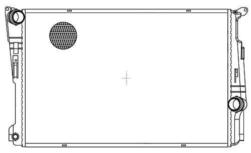Радиатор охлаждения для автомобилей BMW X3 (F25) (10-) AT