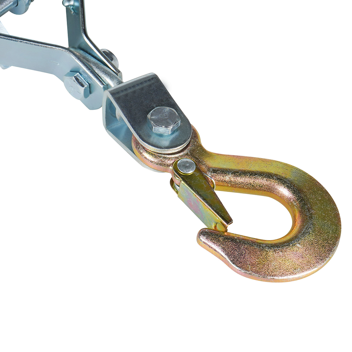 Лебедка ручная рычажная с двойным храповым механизмом 2 т, 2,2 м