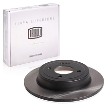 Диски тормозные для автомобилей Hyundai Solaris (10-) (17-) задний d=262 PRO