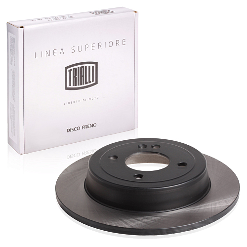 Диски тормозные для автомобилей Hyundai Solaris (10-) (17-) задний d=262 PRO