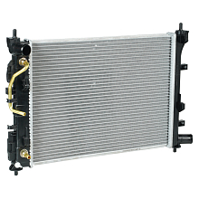 Радиатор охлаждения для а/м Solaris (17-)/Rio (17-) AT (паяный)