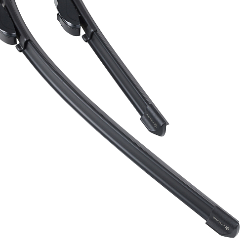 Щетки стеклоочистителя комплект 650/350мм (26"/14") бескаркасные с креплением "Крючок 9x3, 9x4 мм", 2 штуки МП-серия