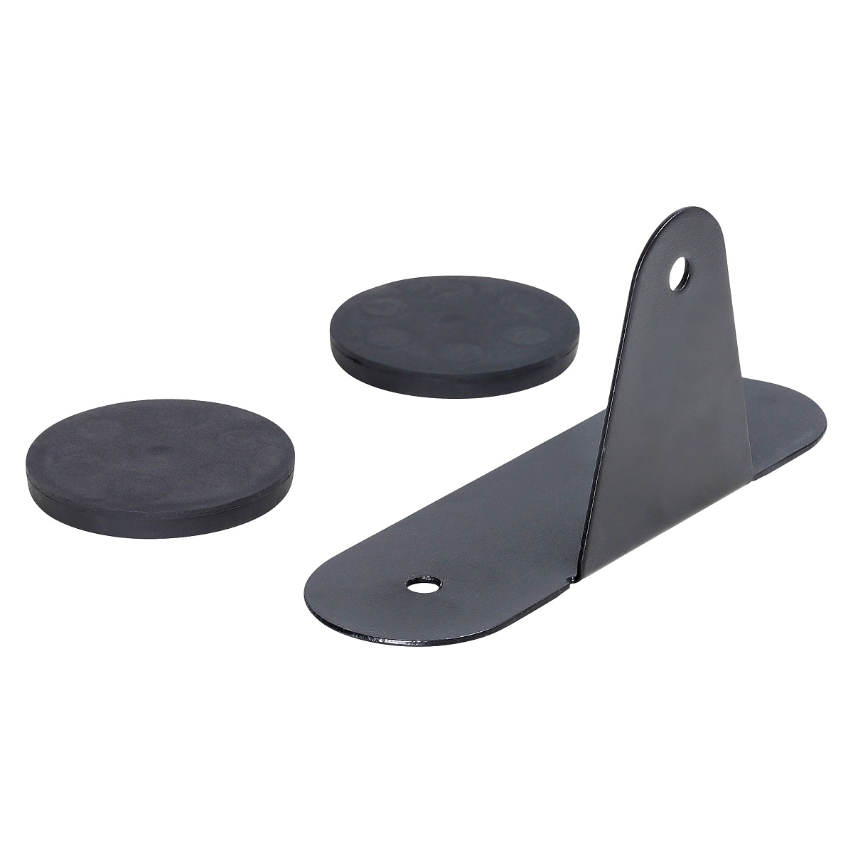 Крепление магнитное для балки с монтажным кронштейном, D-66мм, отверстие M8, 20 кгс, комплект 2 шт. МП-серия