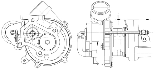Турбокомпрессор для а/м Fiat Ducato (06-) 2.3TD