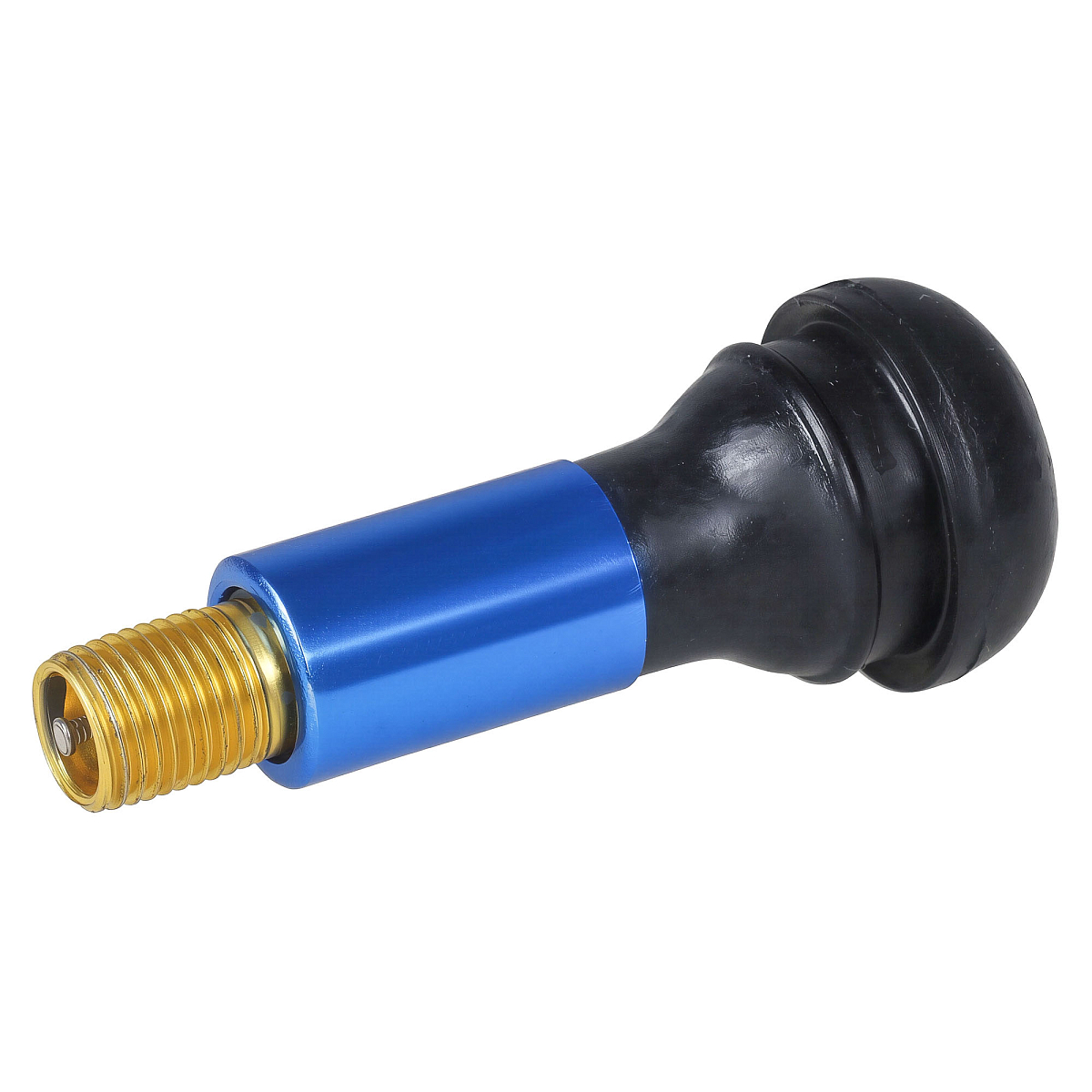 Вентиль для б/к шин TR414C c декор. колпачком, синий, 4 шт.