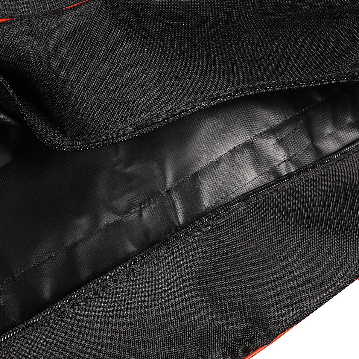 Сумка дорожная автомобильная, средняя (49*24*20 см), черн./оранж.