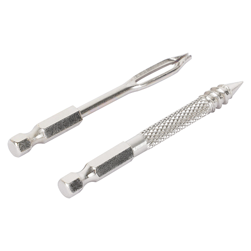 Инструмент для ремонта б/к шин для шуруповерта (сверло-напильник, шило для жгута)