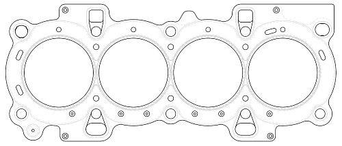 Прокладка ГБЦ для а/м Ford Fusion (02-)/Fiesta (01-)/Focus I (98-) 1.6i [FYJA...] (до 11/02)