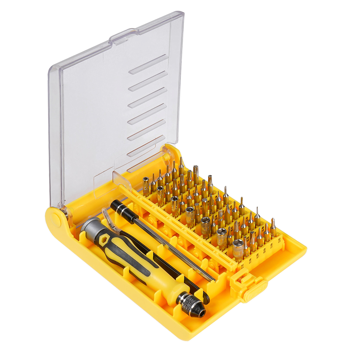 Набор отвёрток для точных работ 45пр., пласт. кейсе