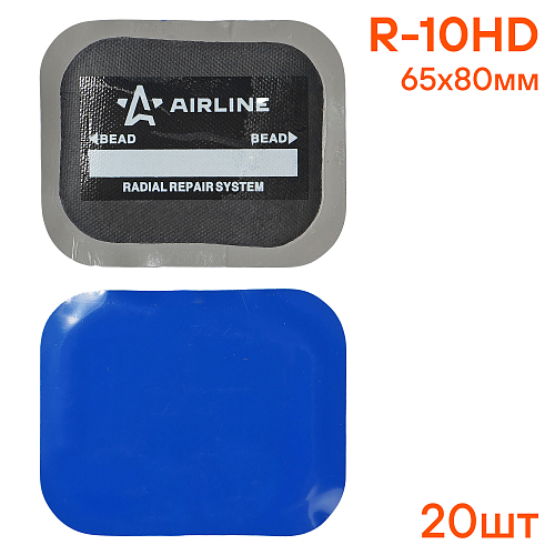 Пластырь кордовый, радиальный R-10HD (65*80 мм)