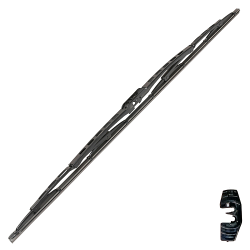 Щетка стеклоочистителя 650 мм (26") каркасная, 1 адаптер