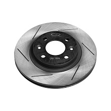 Диски тормозные высокоуглеродистый с технической выточкой и окраской передний правый для автомобилей Renault Logan (07-) d=259 4*100 (серия Carville Racing)