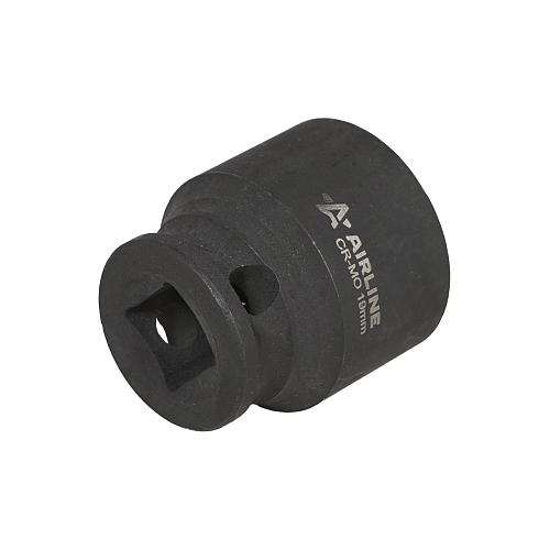 Головка ударная торцевая 3/8"DR шестигранная 19мм, L=30мм