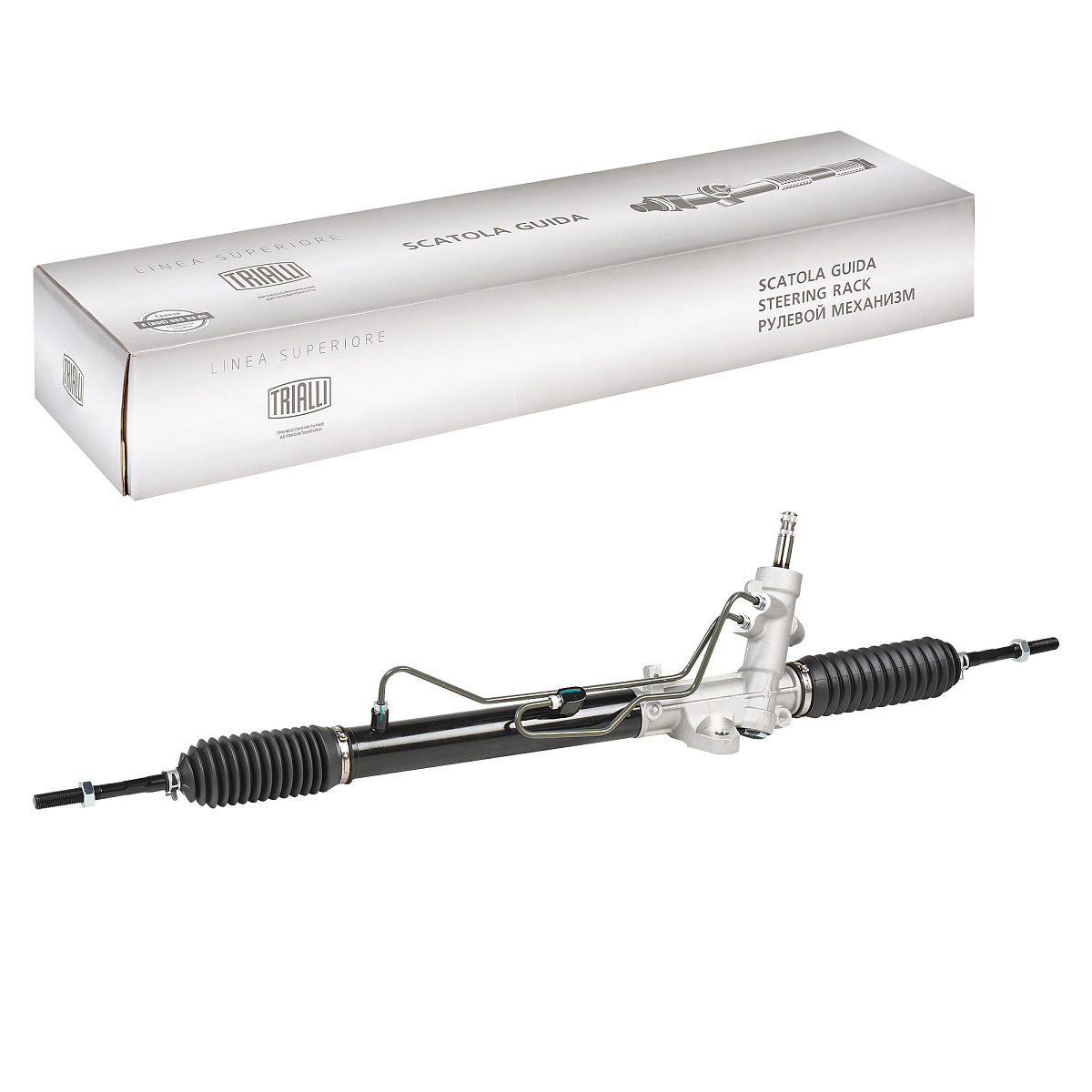 Механизм рулевой (рейка) для автомобиля Hyundai Solaris (10-)/Kia Rio (11-) (гидравлический)