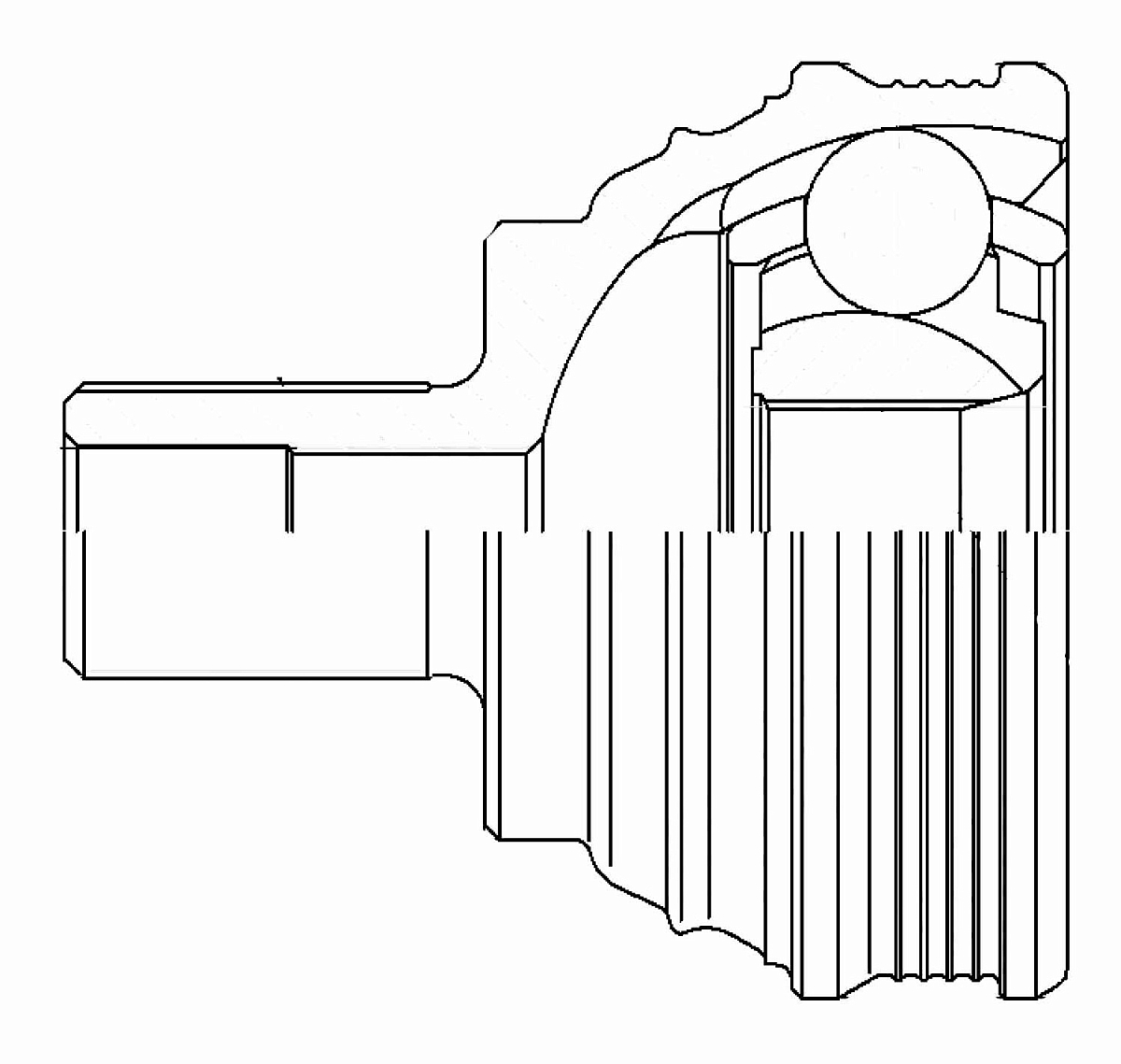 ШРУС наружный для автомобилей Skoda Octavia A5 (04-) 1.6i АT