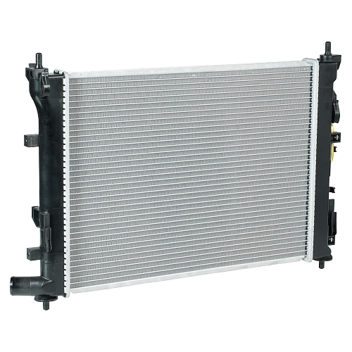 Радиатор охлаждения для а/м Solaris (17-)/Rio (17-) AT (паяный)