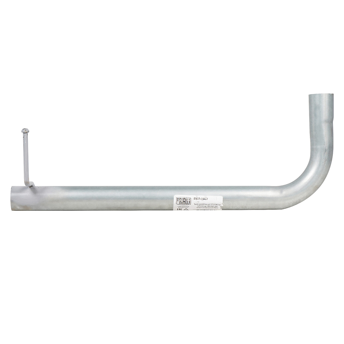 Труба выхлопная для автомобилей ГАЗ 2705 (дв. ЗМЗ-402, 406) (алюминизированная сталь)