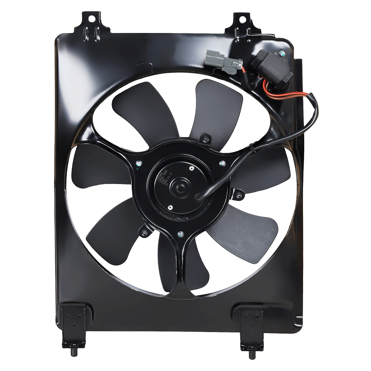 Э/вентилятор кондиционера для а/м Honda Civic 5D (06-) 1.8i (с кожухом)