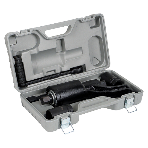 Гайковерт механич. 1"DR 4800Нм 1:64, 310мм с головками 32 и 33мм пласт.кейс