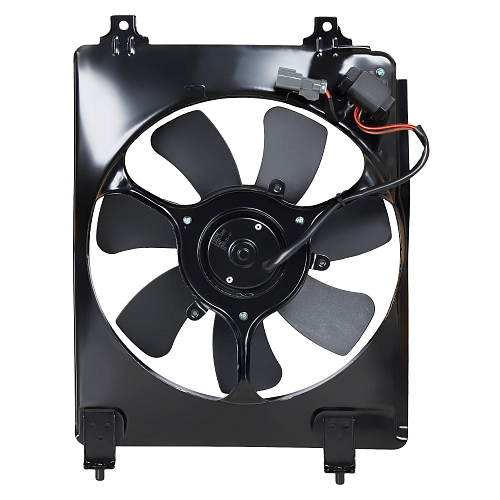 Э/вентилятор кондиционера для а/м Honda Civic 5D (06-) 1.8i (с кожухом)