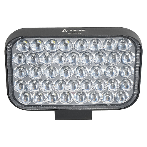 Фара светодиодная прямоугольная, 42LED, дальний свет, 42Вт, 152х104х40мм, 12/24В, PLUS