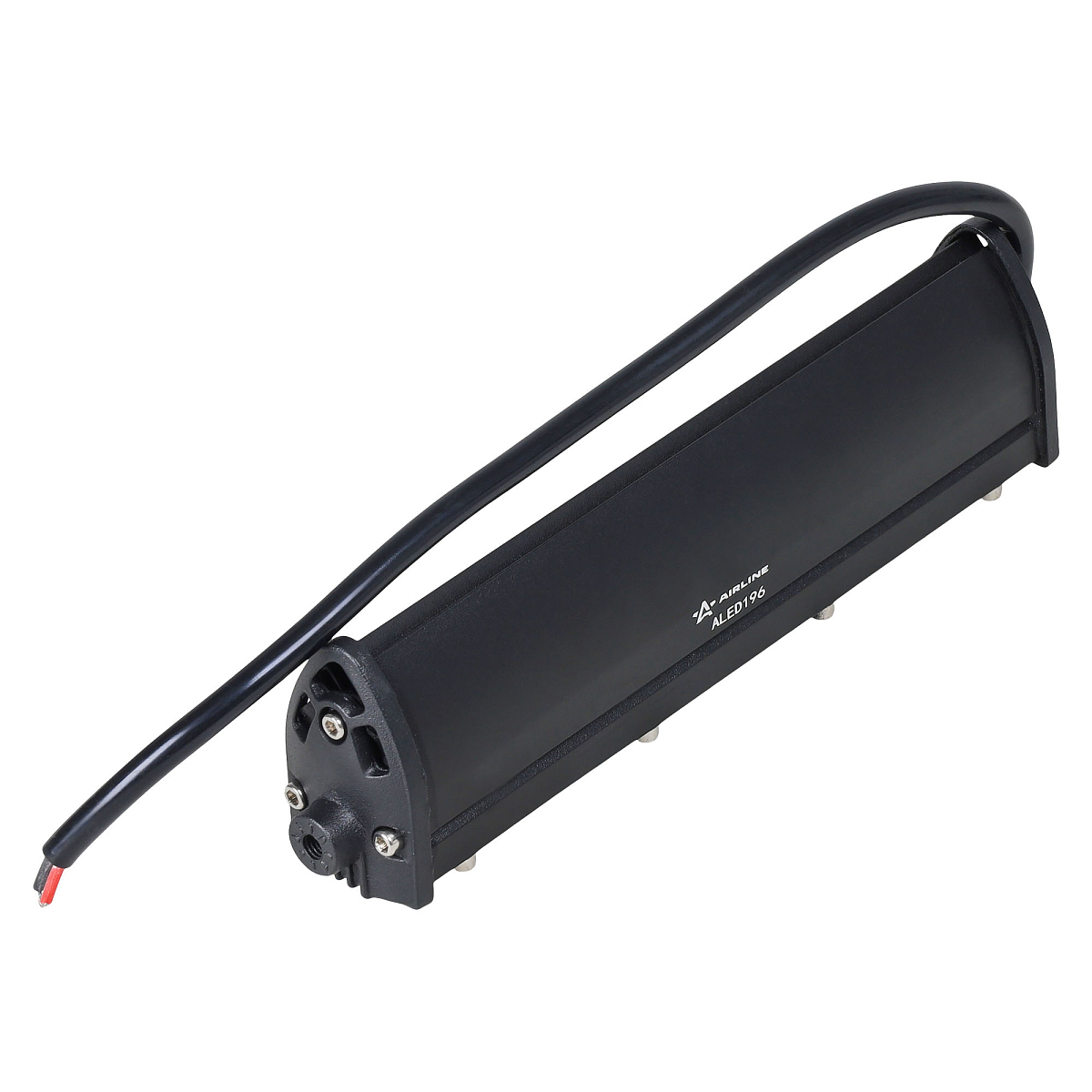 Фара (балка) светодиодная однорядная, 6LED, дальний свет, 9Вт, 186x30x47мм, 12/24В МП-серия