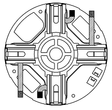 Узел щеточный стартера для автомобилей Iveco EuroCargo (91-) с дв. Tector (тип SEG)
