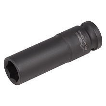 Головка ударная торцевая 1/2"DR шестигранная 15мм, L=78мм