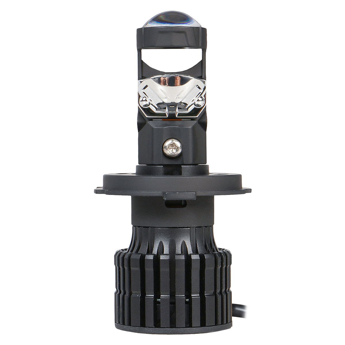 Лампа светодиодная H4 LED LENS, 50Вт, 6800Лм (3400Лм x 2), 6500К (Белый), 12/24В, комплект 2 шт.