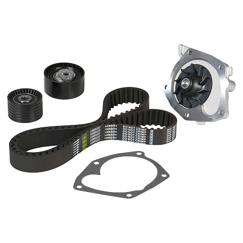 Ремкомплект ГРМ для автомобилей Renault Duster (10-) 2.0i (помпа/ремень/2ролика)