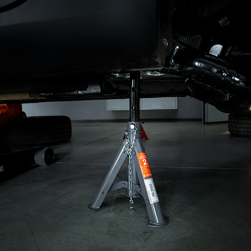 Стойка опорная 2т 275-365мм, пальцевый механизм, складная, 2 шт.