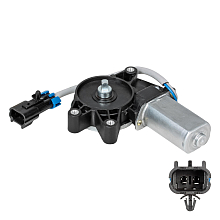 Моторедуктор стеклоподъемника для автомобилей Лада 1117-1119/Chevy Niva (левый)