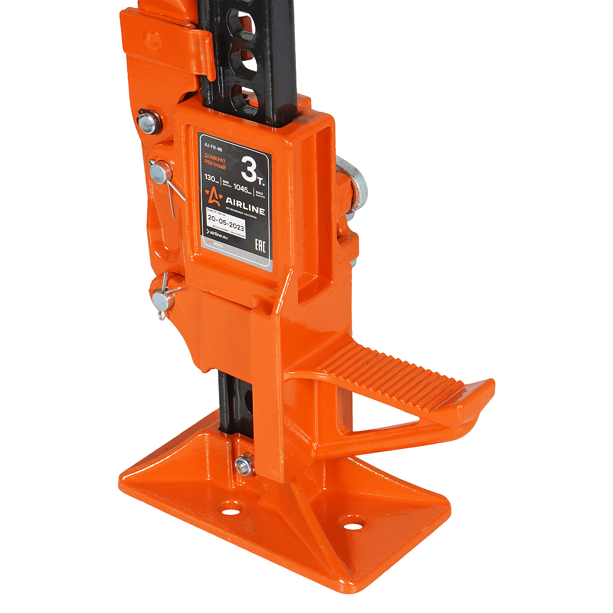 Домкрат реечный 48" 130-1045мм PRO усил. мех