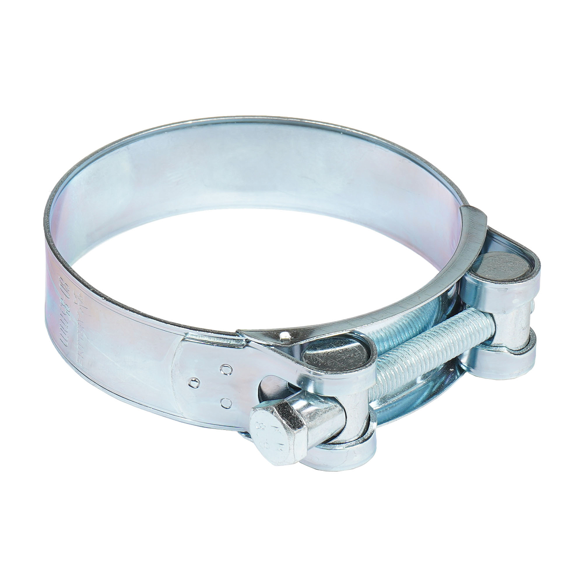 Хомут силовой 80-85/24мм, шарнирный, W1(оцинк.)