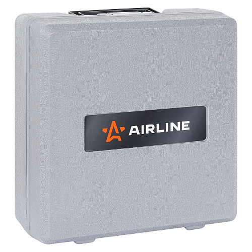 Гайковерт пневматический ударный композитный 1/2"DR 330Нм PRO с головками 17пр. (9-27мм), кейс