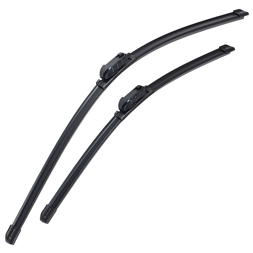 Щетки стеклоочистителя комплект 650/500мм (26"/20") бескаркасные с креплением "Push Button 19 мм", 2 штуки МП-серия