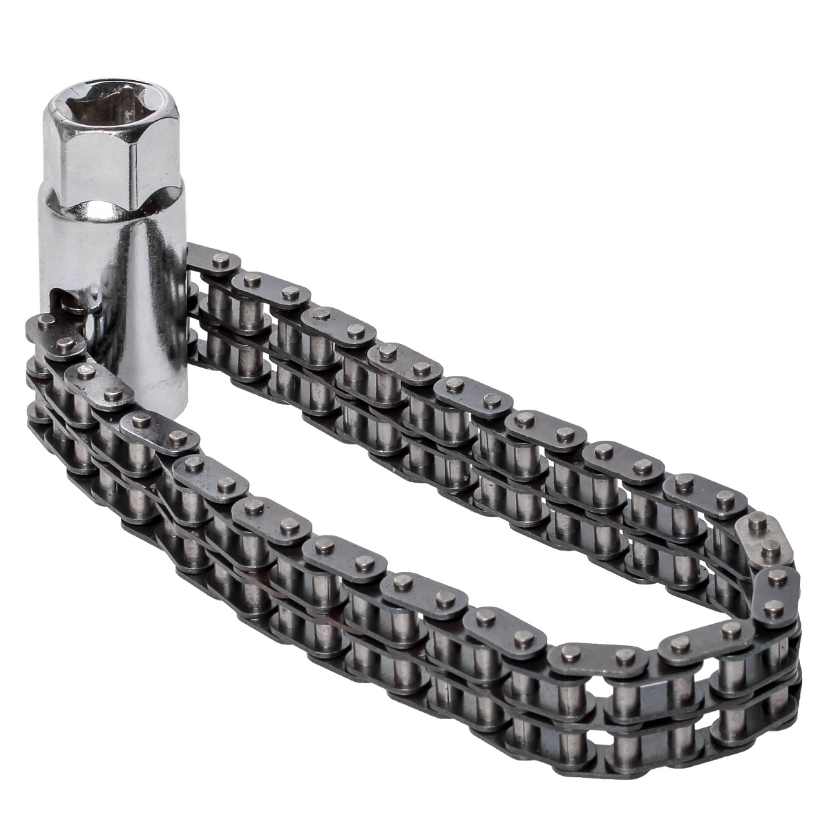 Съемник масляного фильтра "Цепной" головка до 120мм