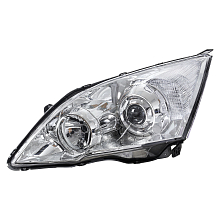 Фара для автомобилей Honda CR-V (06-) (головного света) галоген, электрический корректор, цвет рамы: хром, левая