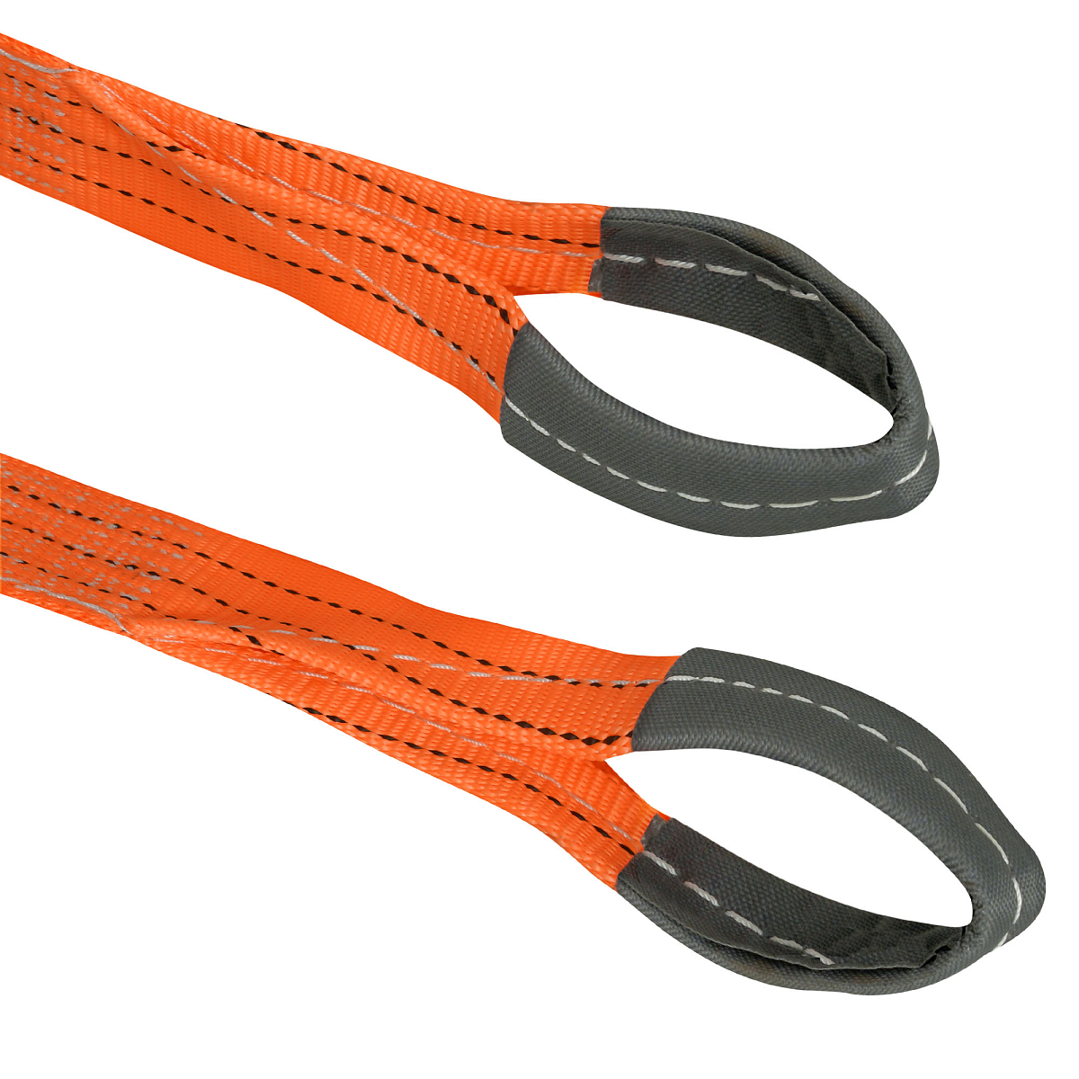 Трос VIP буксировочный усиленный (лента) 5 т, 5 м, без крюков, с мешком