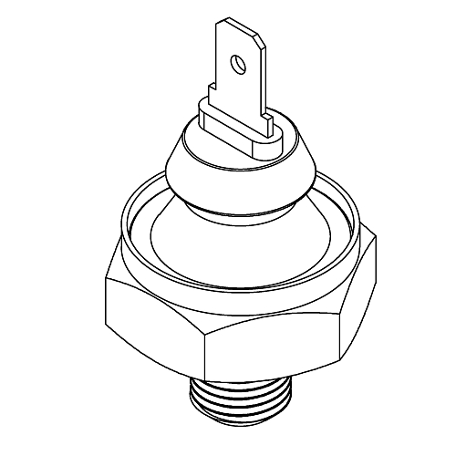Датчик давления масла для автомобилей VAG Passat B3 (88-)/80 (86-) 1.3-4.2 (1,6-2,0бар)