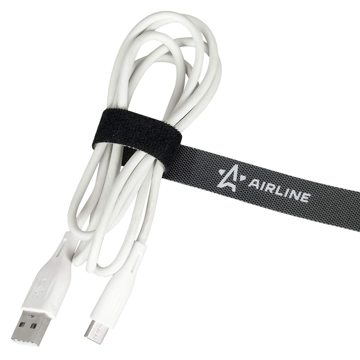 Лента-липучка для стяжки (жгутирования) кабелей 15мм*5м, черная