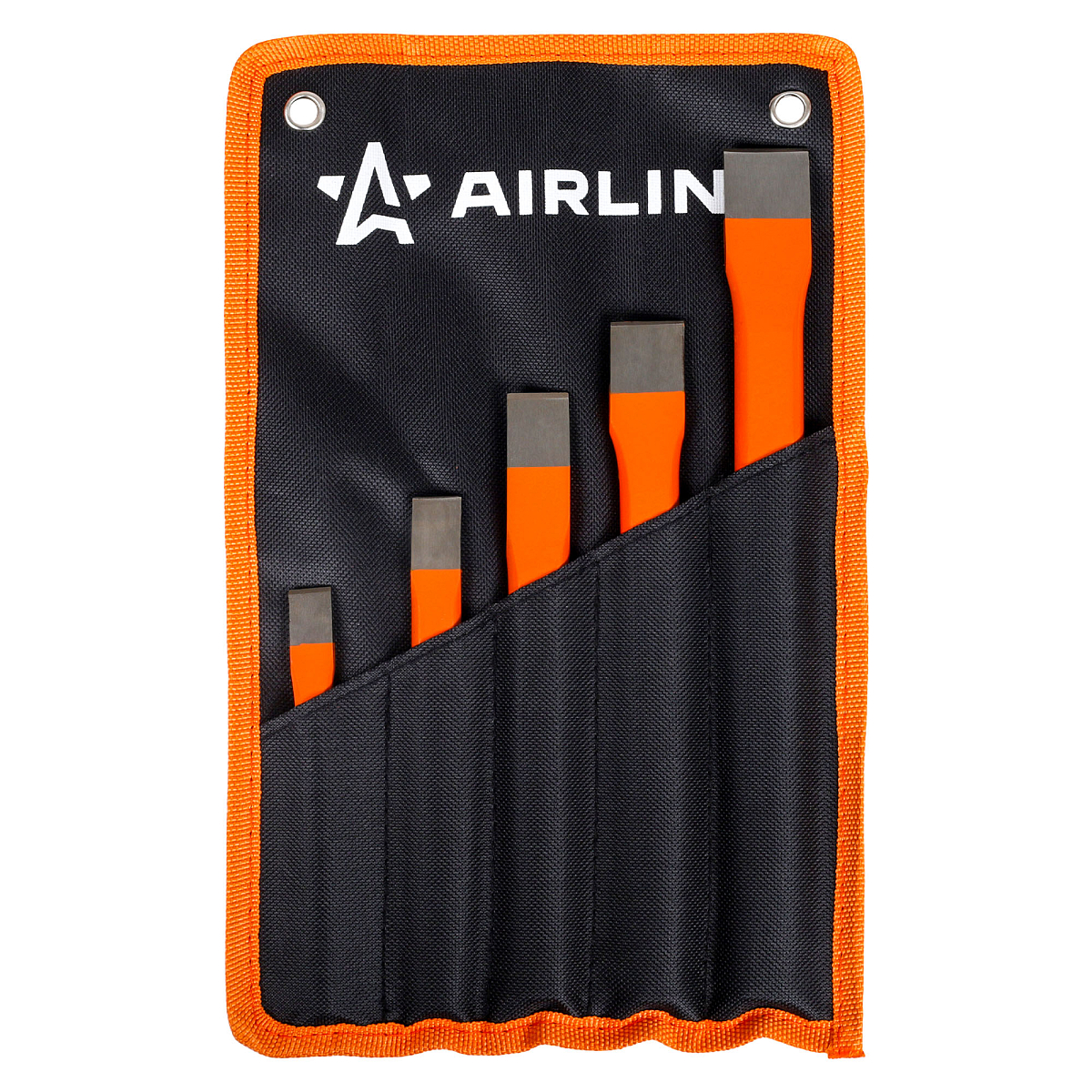 Набор зубил 5 пр. 12-25мм сумка