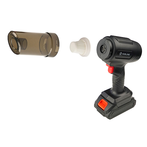 Пылесос аккумуляторный (беспроводной) URAGAN-A 5500PA в сумке (80W, 0.15л, 1300 mAh, воздуходувка)