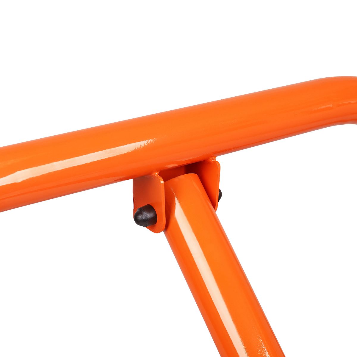 Барьер парковочный, с навесным замком, 750х500х500мм, оранжевый, МП-серия