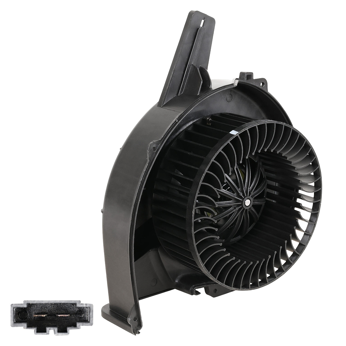 Электровентилятор отопителя для автомобилей Polo Sedan (10-)/(20-)/Skoda Rapid (10-)/Fabia II (07-) A/C+