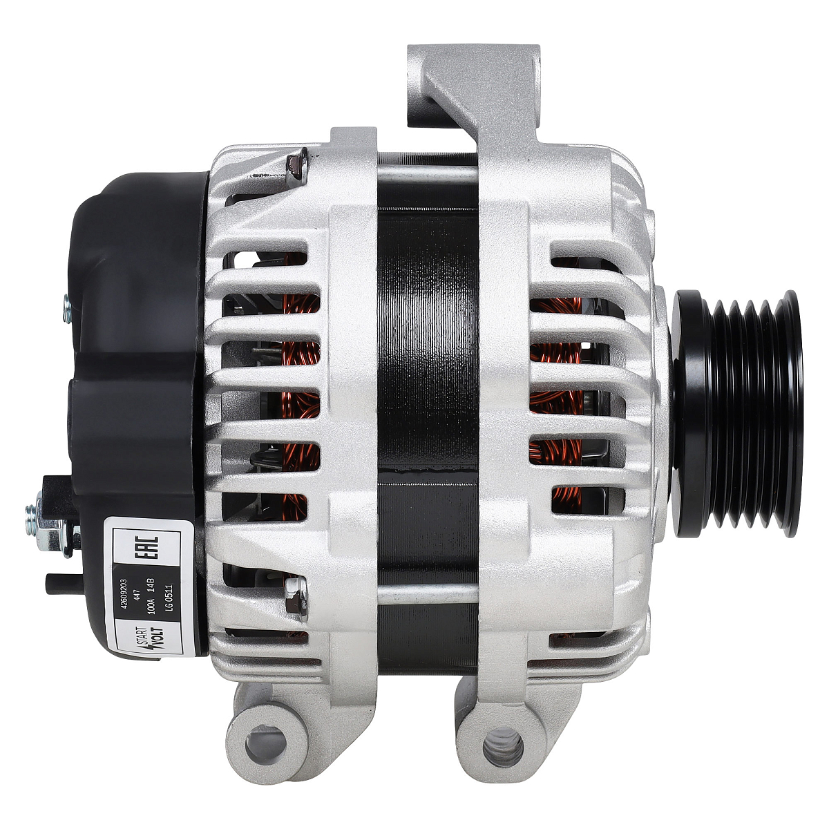 Генератор для автомобилей Chevrolet Spark M300 (10-) 1.2i 100А