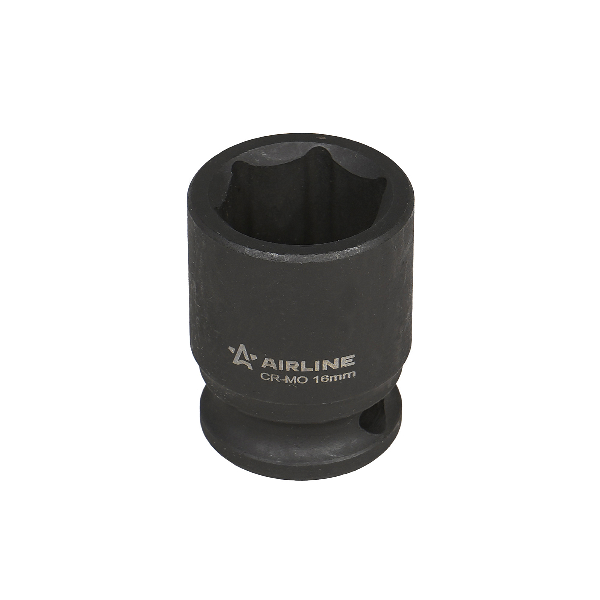 Головка ударная торцевая 3/8"DR шестигранная 16мм, L=30мм