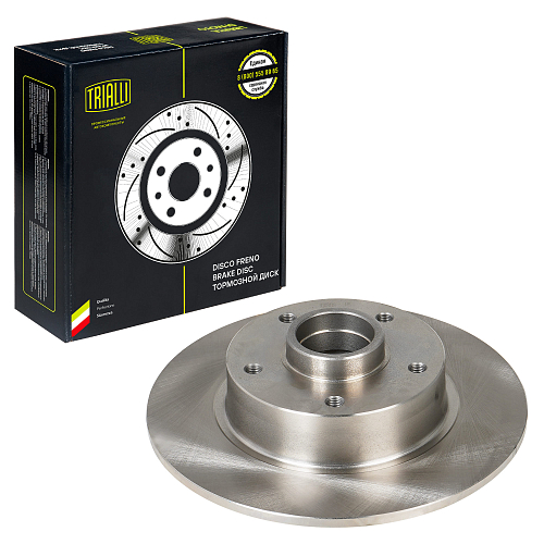 Диски тормозные для автомобилей Renault Megane III (08-) / Fluence (10-) задний d=260 без подшипника