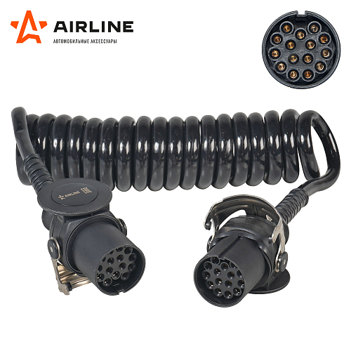 Кабель прицепа 24В 15 контактов 4,5м